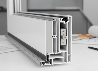 Abb. Haustüre aus Kunststoff als Schnitt Abb. Haustüre aus Kunststoff als Schnitt
