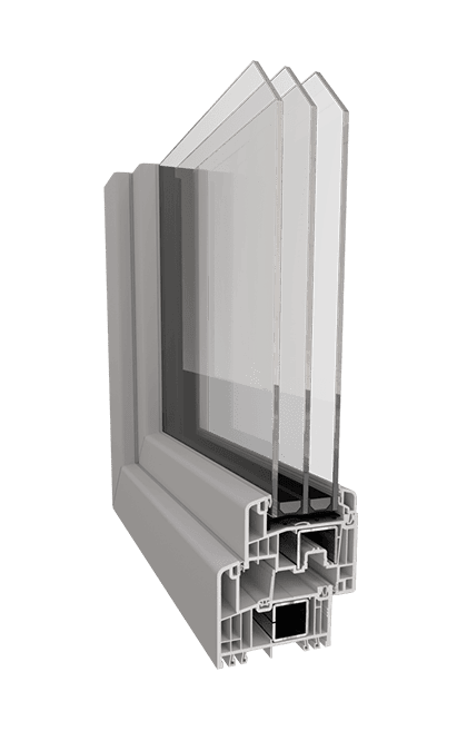 Abb. Schnittbild Fenster Thermo-S-Premium