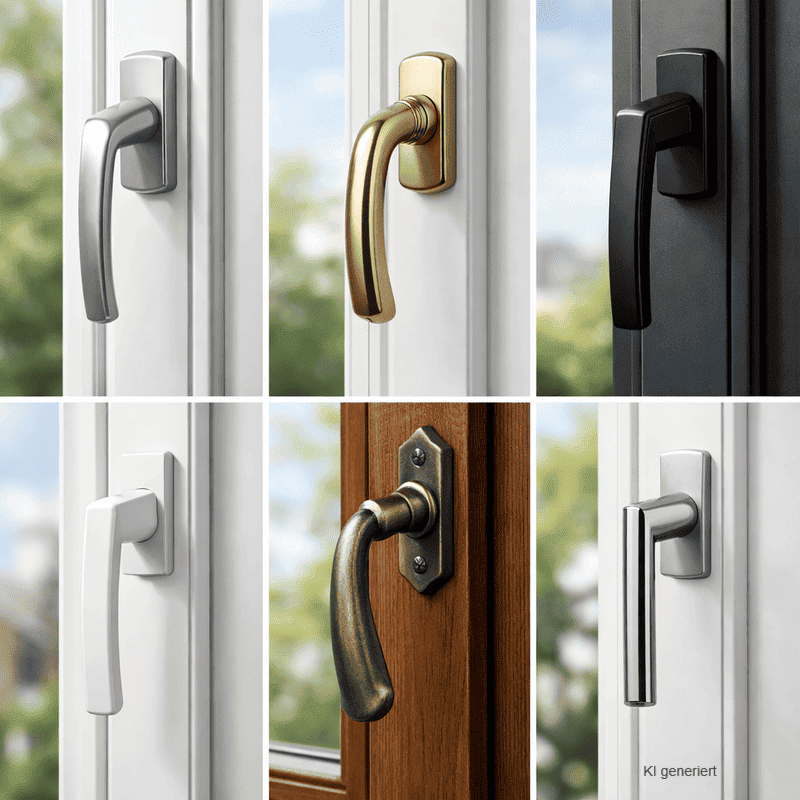 Beschlag und Griffe - Diverse Griffabbildungen - KI generiert